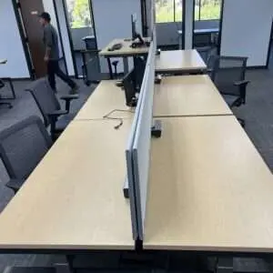 Back to Back electric desk set