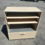 Lateral File Cabinet with shelves